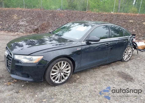 2014 Audi A6 3.0T Premium Plus from USA, damaged, VIN WAUFGAFC0EN022732